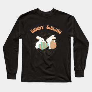 Cutest Bubby Sibling Easter Day Long Sleeve T-Shirt